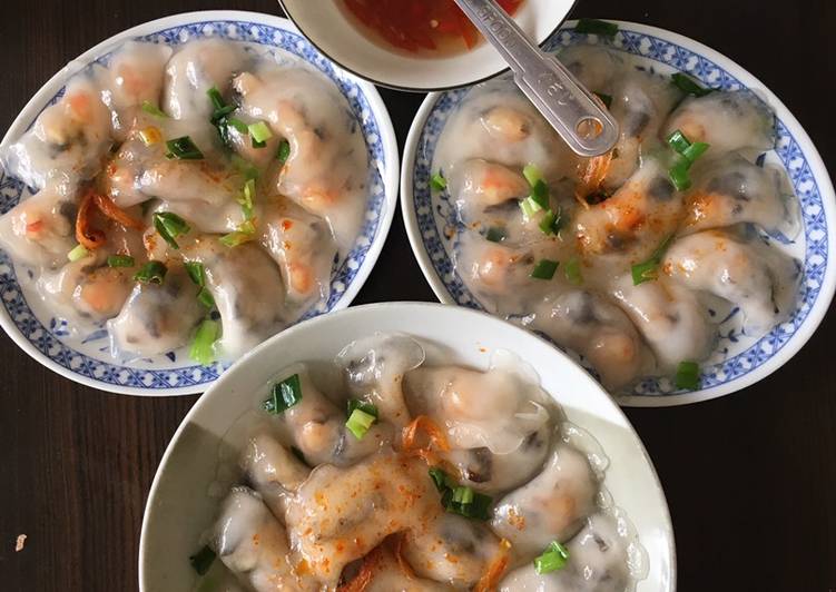 Cách làm bánh bèo Hà Tĩnh