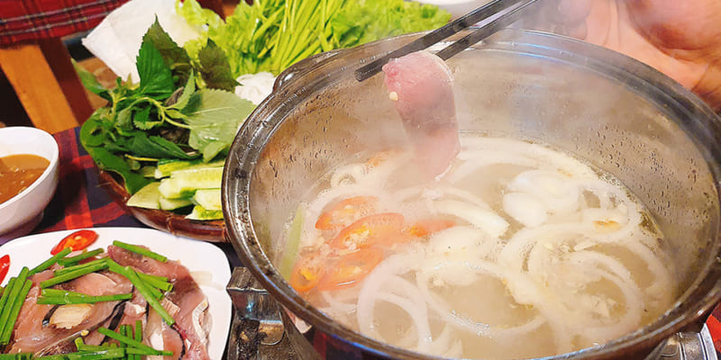 cá ngừ đại dương nhúng lẩu