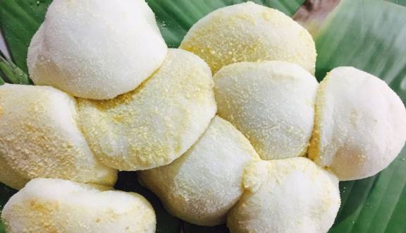 bánh dày làng gầu Hưng Yên 