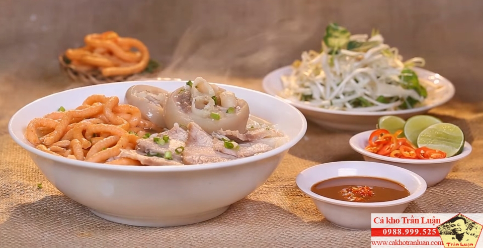 tô bún suông ở trà vinh