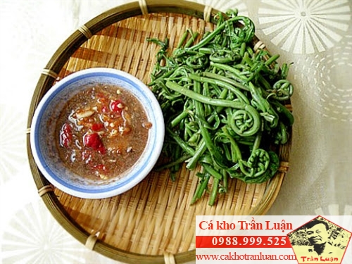 đặc sản rau đọt choại