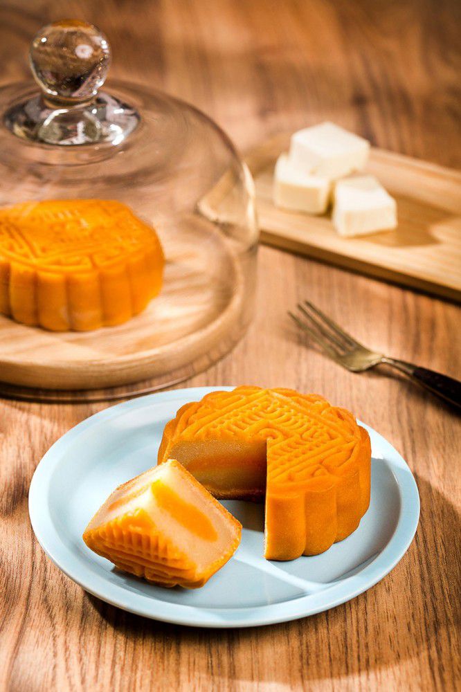 Bánh trung thu chay phô mai của Givral