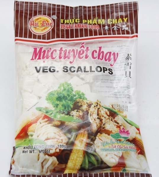 Nguyên liệu làm mực chay nướng ớt