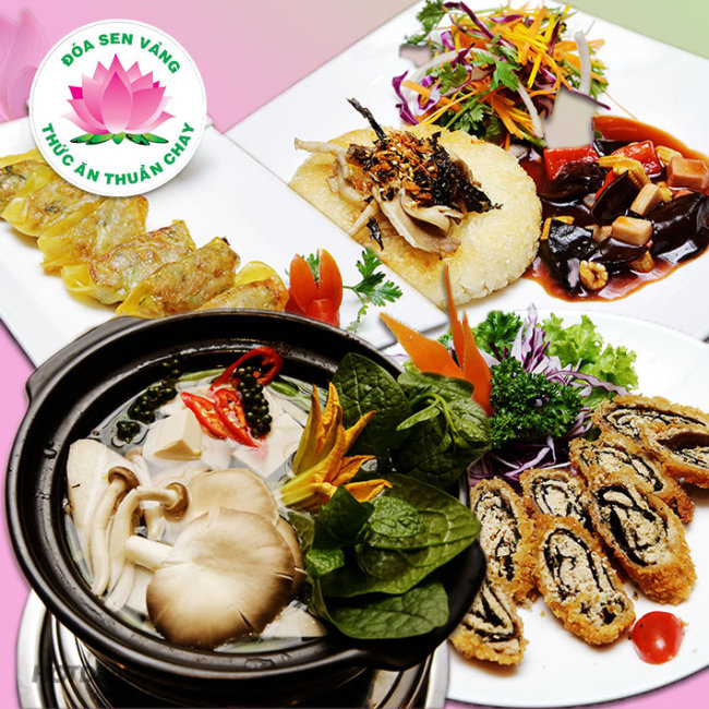 Đóa Sen Vàng Vegan