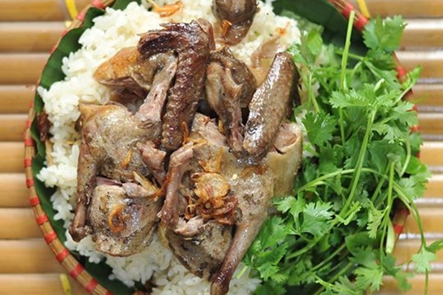 món xôi chim Mường Thanh món xôi chim Mường Thanh