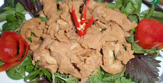 thịt chua Thanh Sơn ngon